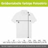 Größentabelle farbige Poloshirts